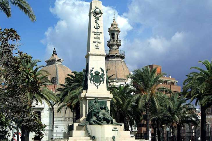 MONUMENT TO CAVITE AND CUBA HEROES