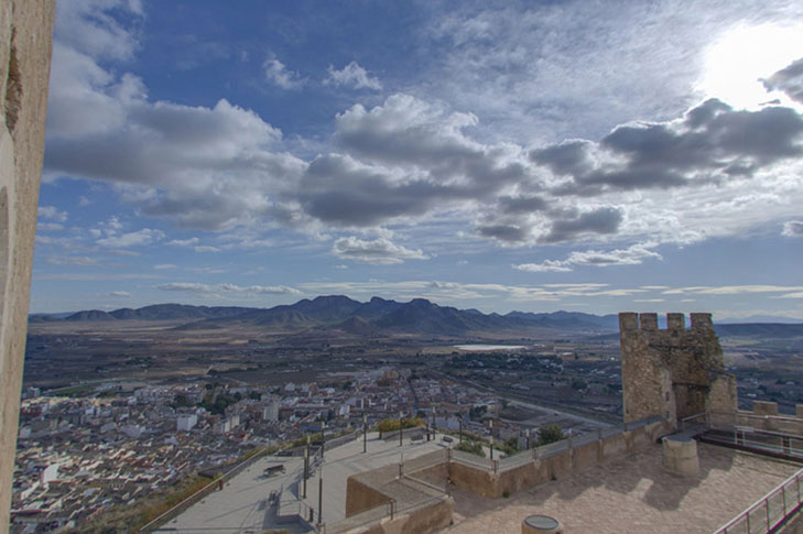 MIRADOR DEL CASTILLO DE JUMILLA