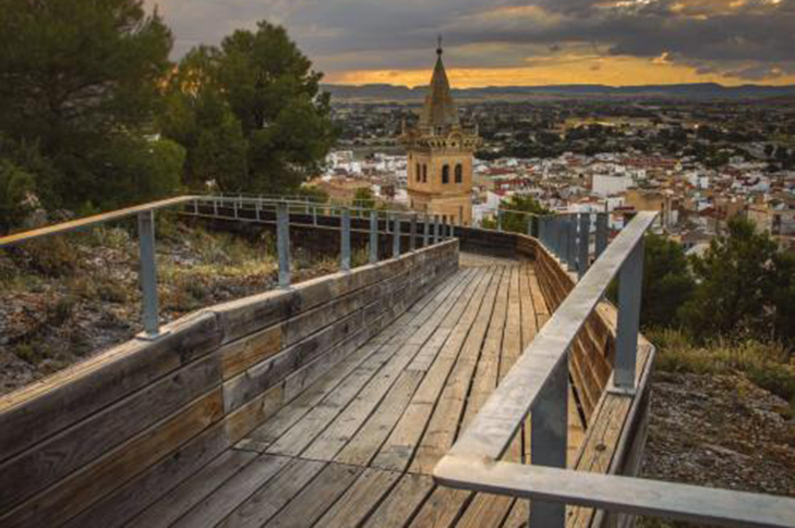 SENDERO AZUL DEL MIRADOR Y PASARELAS DE LA MOLINETA