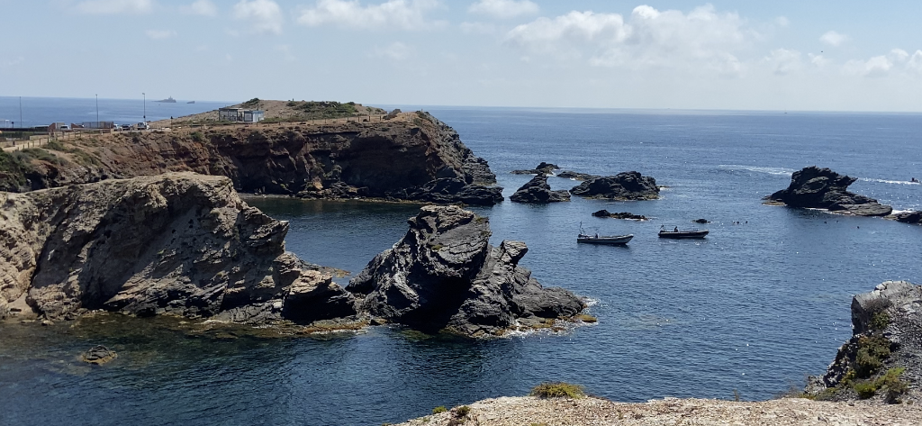 BLAUER PFAD WANDERUNG 10.000 SCHRITTE LA MANGA- CABO DE PALOS